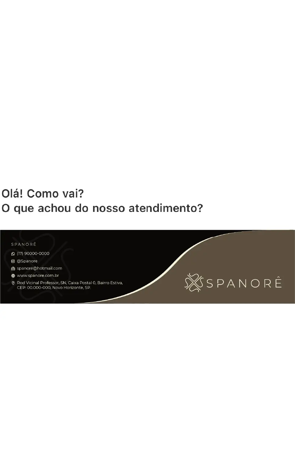 Assinatura de e-mail